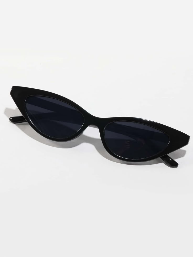 Cat-eye, Black, Fashion Sunglasses