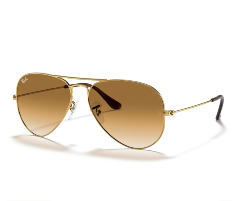 Aviator, Golden, Fashion Sunglasses