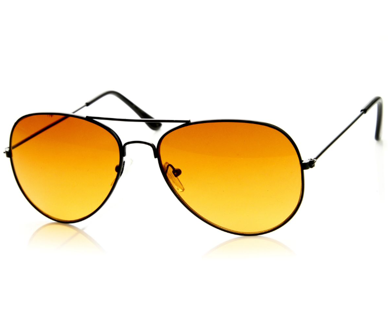 Aviator, Yellow, Fashion Sunglasses