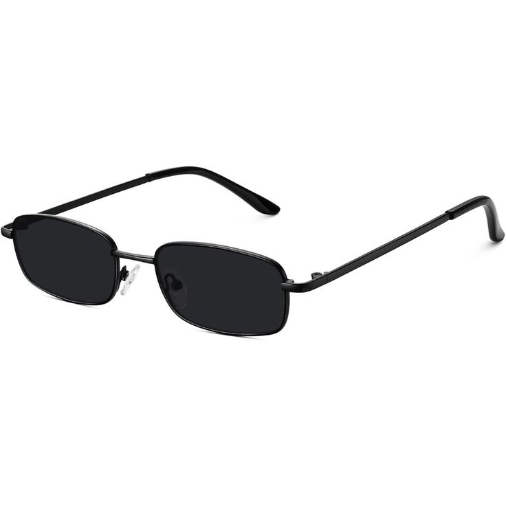 Rimless, Black, Fashion Sunglasses